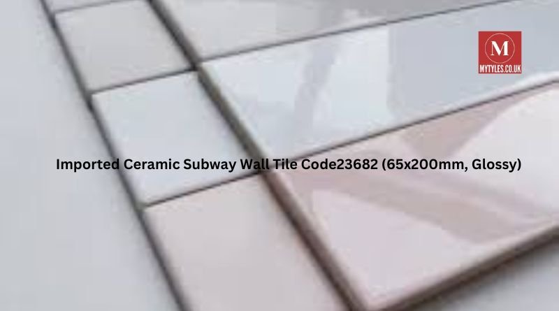 Imported Ceramic Subway Wall Tile Code23682 (65x200mm, Glossy)