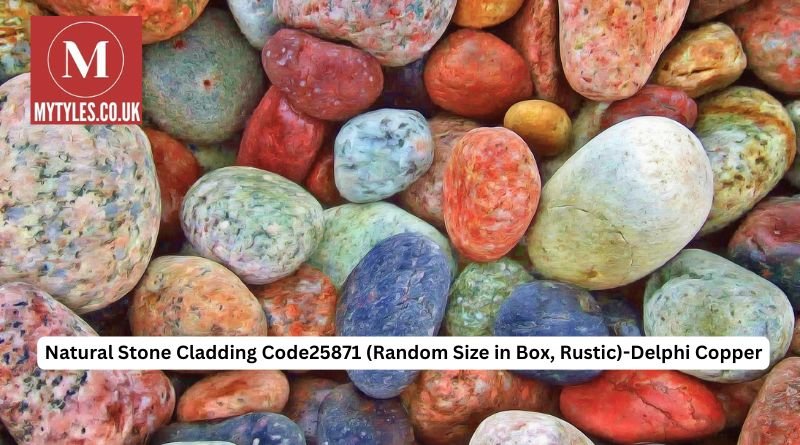 Natural Stone Cladding Code25871 (Random Size in Box, Rustic)-Delphi Copper