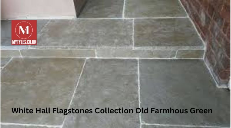 White Hall Flagstones Collection Old Farmhouse Green