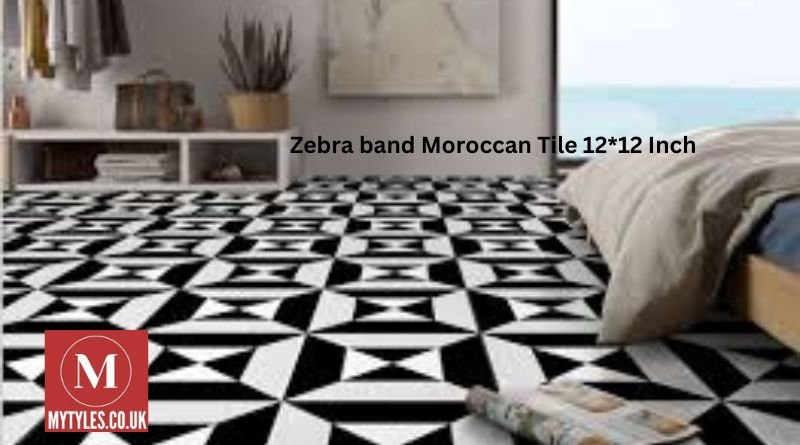 Zebra Band Moroccan Tile 12*12 Inch