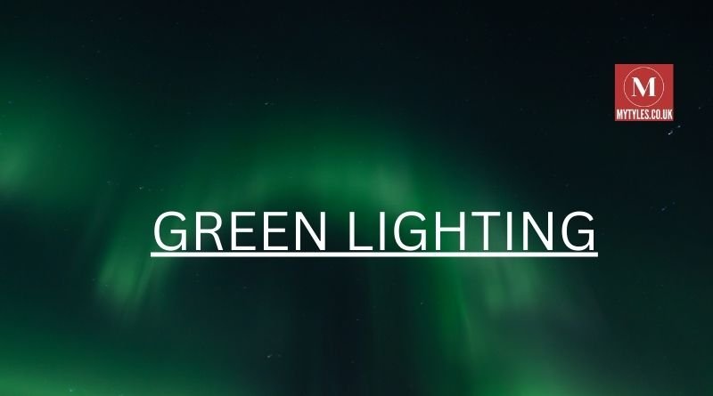 green lightning